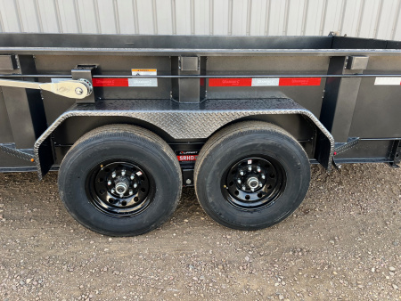 New 2026 Diamond C Trailers 16' LPT207 Telescopic Dump Trailer