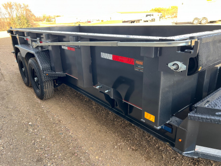 New 2026 Diamond C Trailers 16' LPT207 Telescopic Dump Trailer