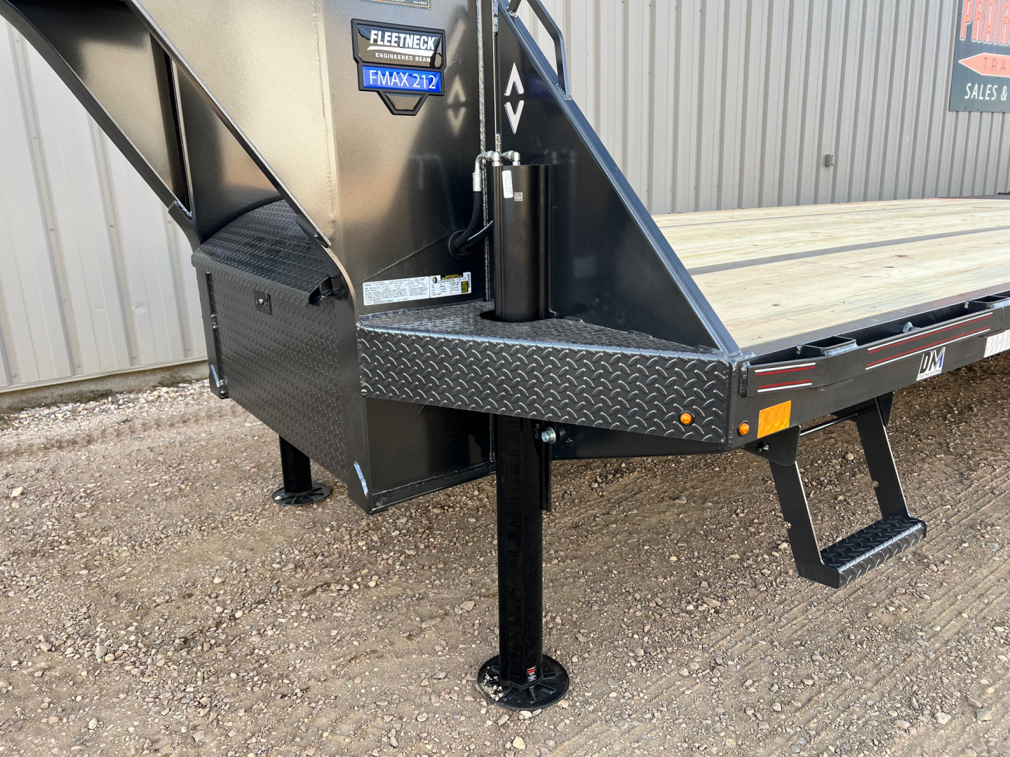 New 2026 Diamond C Trailers 35' FMAX212HDT Gooseneck Hydraulic Tail Flatbed Trailer