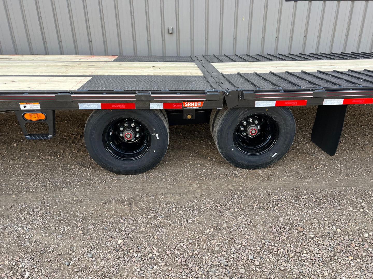 New 2026 Diamond C Trailers 35' FMAX212HDT Gooseneck Hydraulic Tail Flatbed Trailer