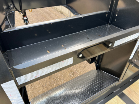 New 2026 Diamond C Trailers 35' FMAX212HDT Gooseneck Hydraulic Tail Flatbed Trailer