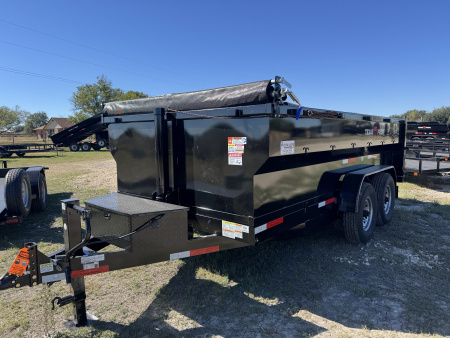New 2026 Texas Pride Trailers DT71416KBP Dump Trailer