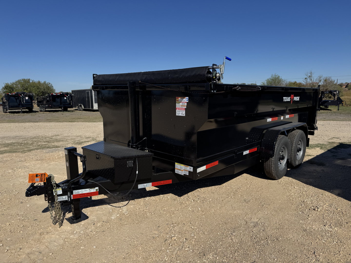 New 2026 Texas Pride Trailers DT71416KBP Dump Trailer