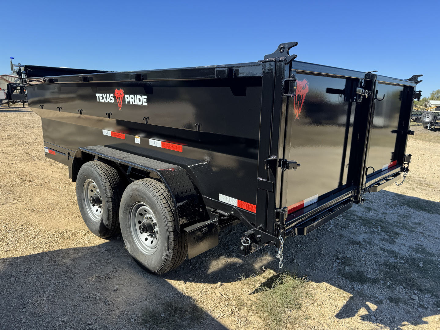 New 2026 Texas Pride Trailers DT71416KBP Dump Trailer