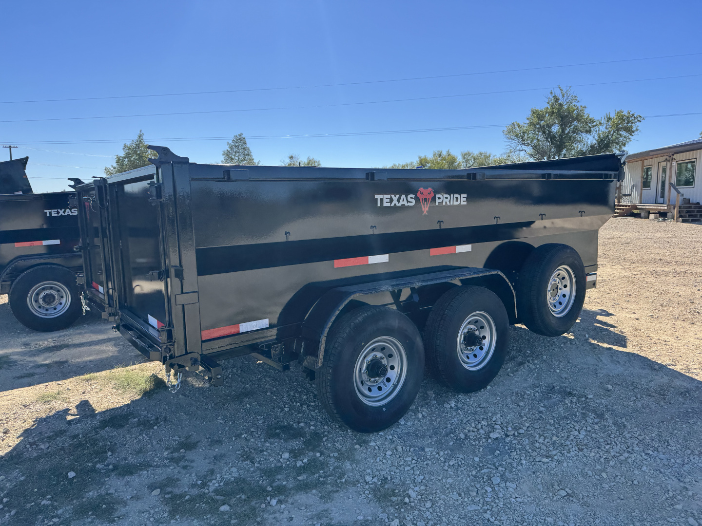 New 2026 Texas Pride Trailers DT71416KBP Dump Trailer