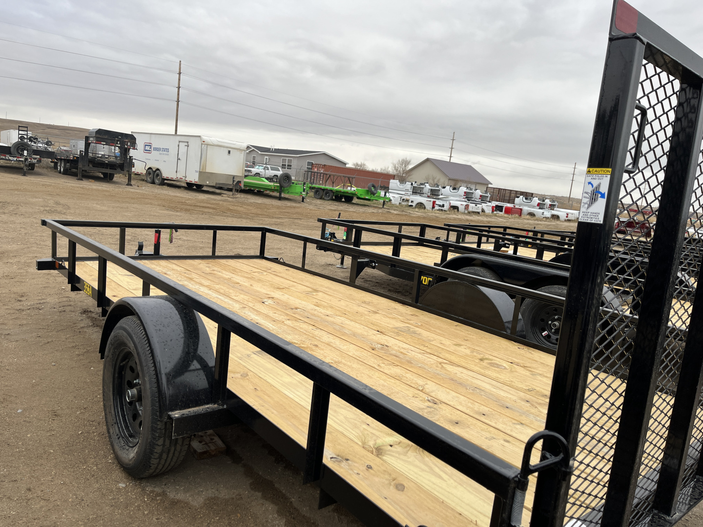 New 2026 Big Tex Trailers 35SA-14' Utility Trailer