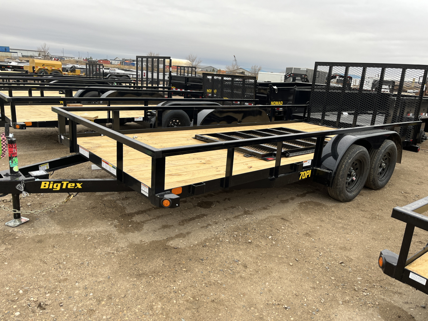 New 2026 Big Tex Trailers 70PI-16' Utility Trailer