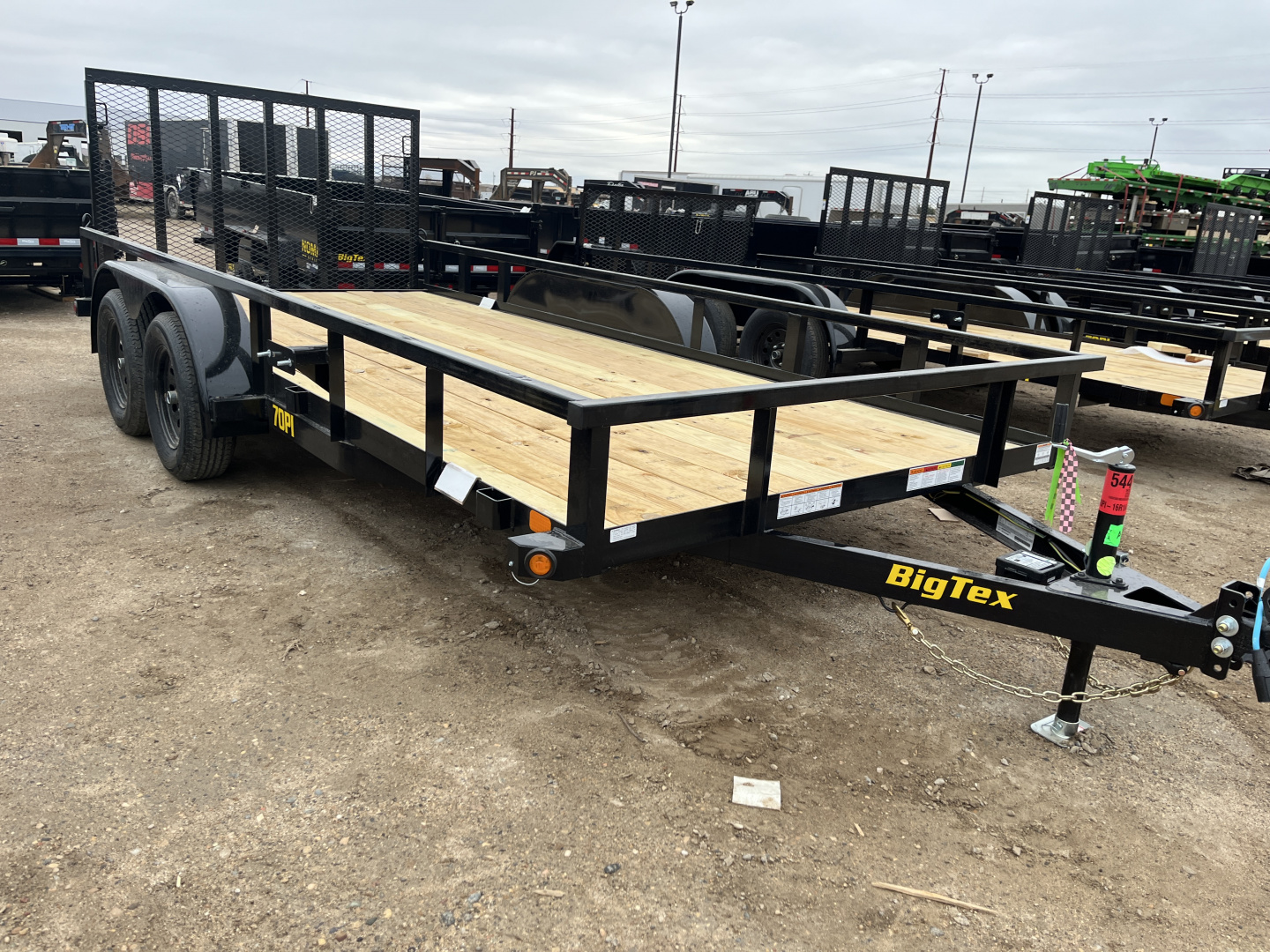 New 2026 Big Tex Trailers 70PI-16' Utility Trailer