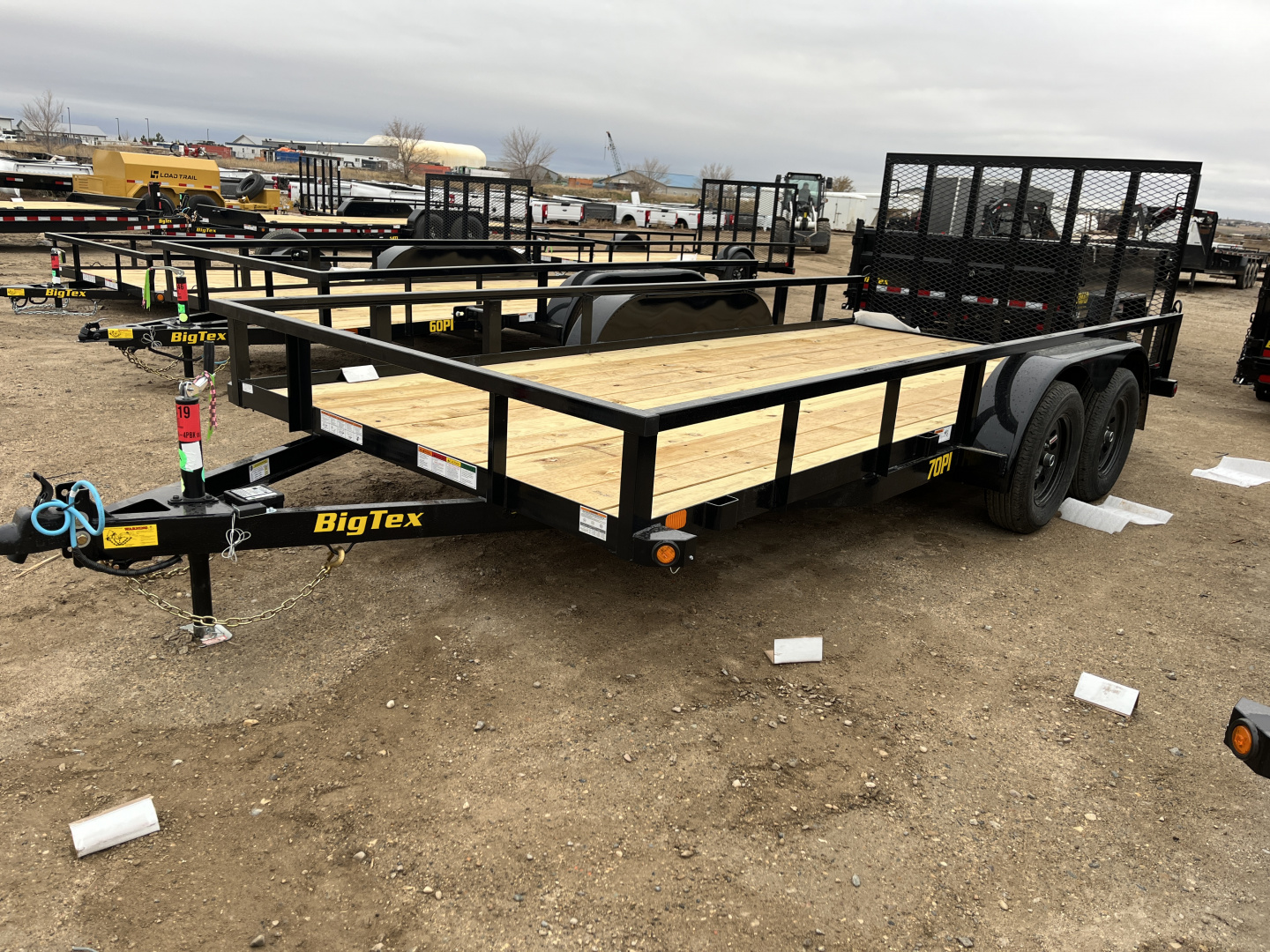 New 2026 Big Tex Trailers 70PI-16' Utility Trailer