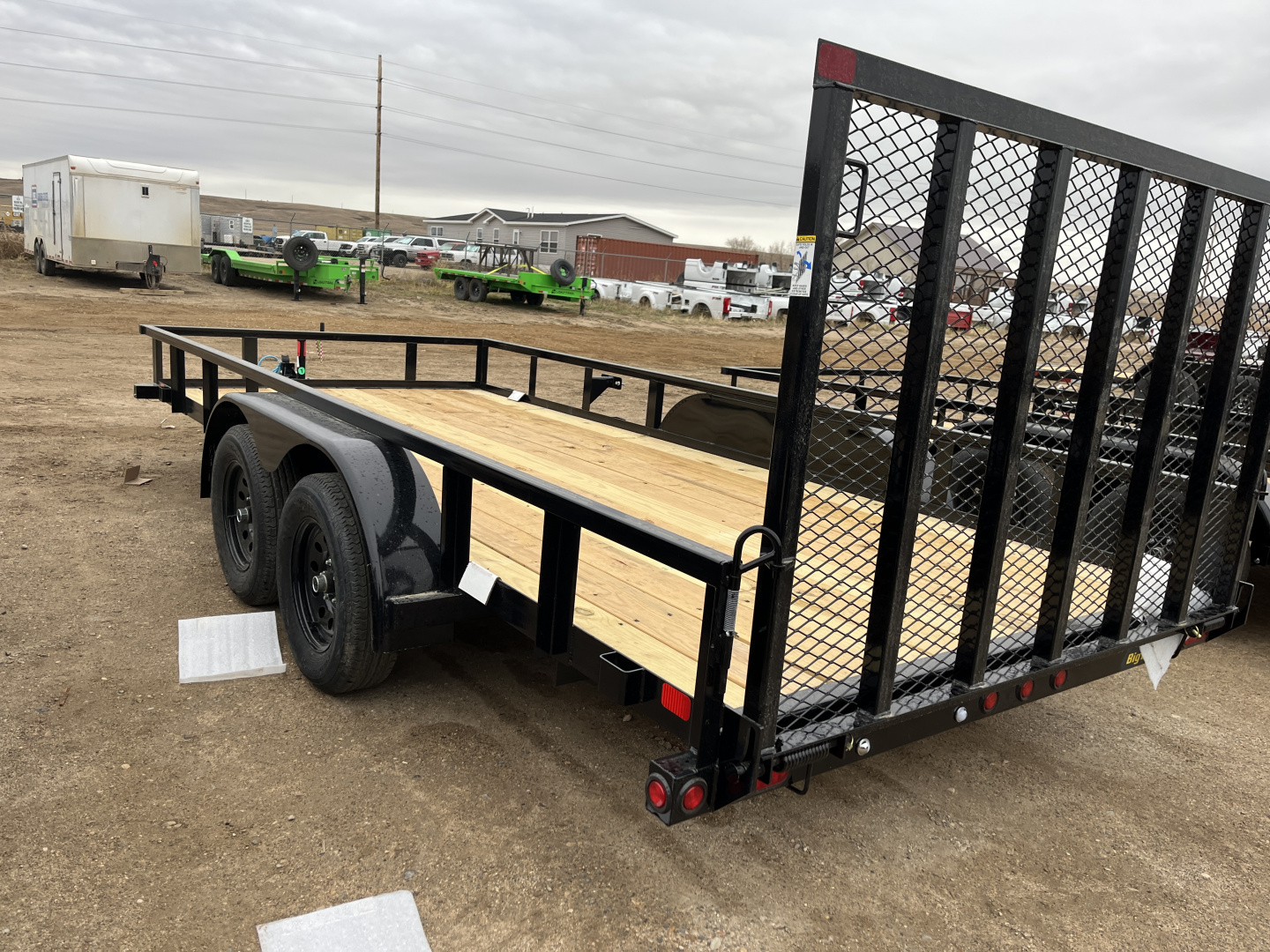 New 2026 Big Tex Trailers 70PI-16' Utility Trailer