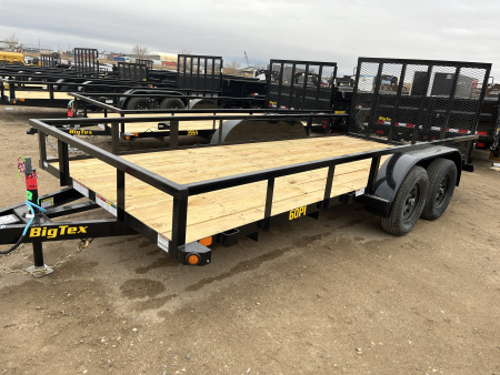 New 2026 Big Tex Trailers 60PI-16' Utility Trailer