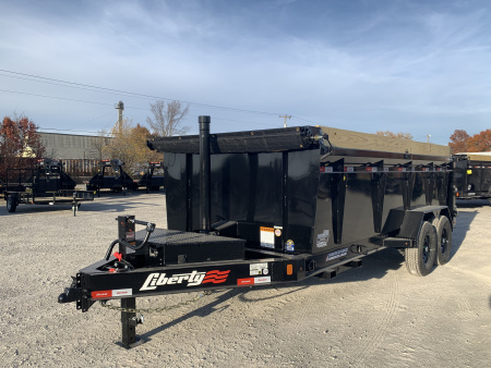 New 2026 Liberty LD14K83X16B8TSHS (83  X 16') 15.4K Telescopic Dump Trailer
