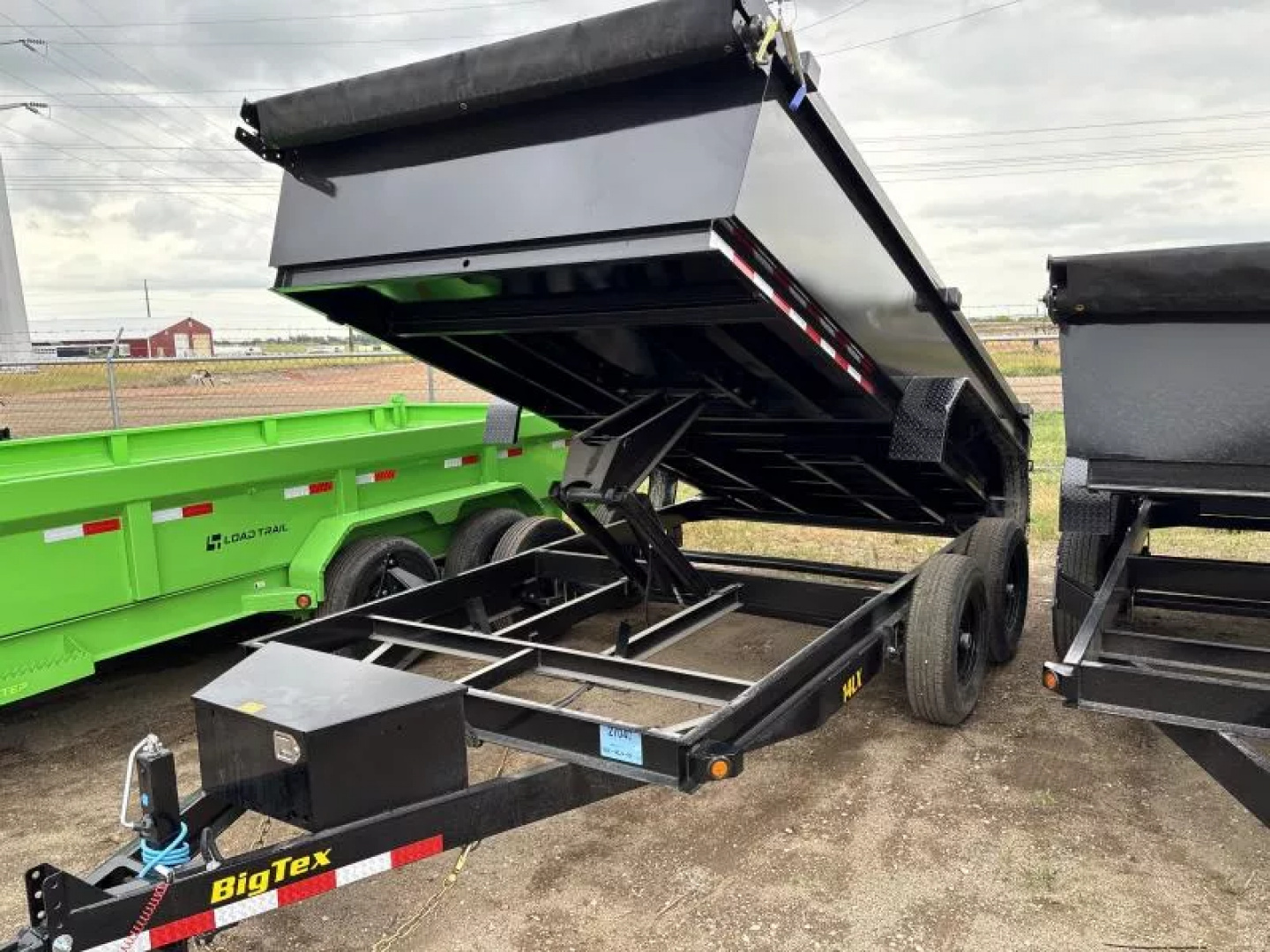New 2026 Big Tex Trailers 14lx - 14' long Dump Trailer 7k axles