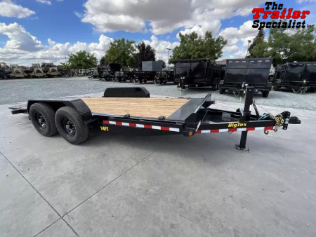 New 2026 Big Tex Trailers 7FT X 18FT 14K GVW TA Equipment Trailer
