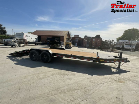 New 2025 Big Tex Trailers 7FT X 20FT 15.4K GVW TA Equipment Trailer