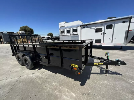 New 2026 Big Tex Trailers 7FT X 16FT 7K GVW TA Utility Trailer