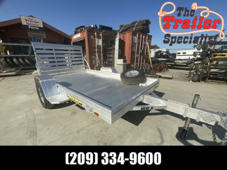 New 2025 Aluma 5.5FT X 10FT 2990 GVW SA Utility Trailer