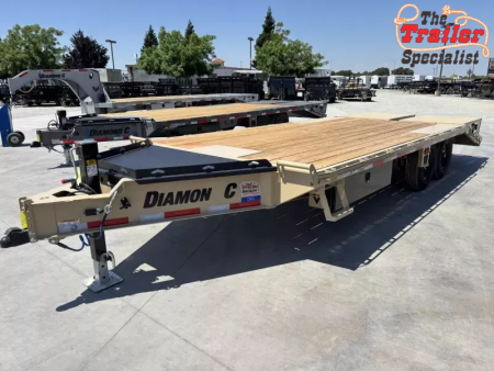 New 2025 Diamond C Trailers 8.5FT X 20FT 14.9K GVW Equipment Trailer