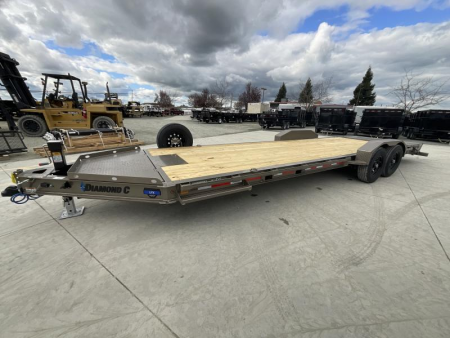 New 2025 Diamond C Trailers 7FT X 26FT 14.9K GVW Equipment Trailer