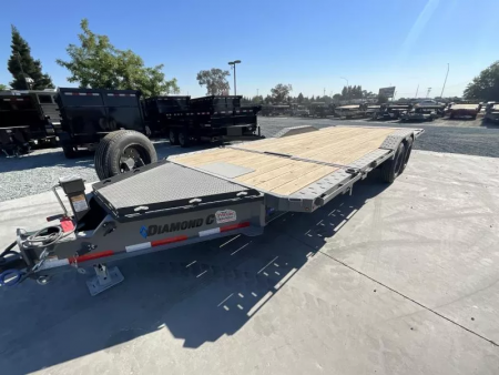 New 2025 Diamond C Trailers 8.5FT X 22FT 18K GVW Tilt Trailer
