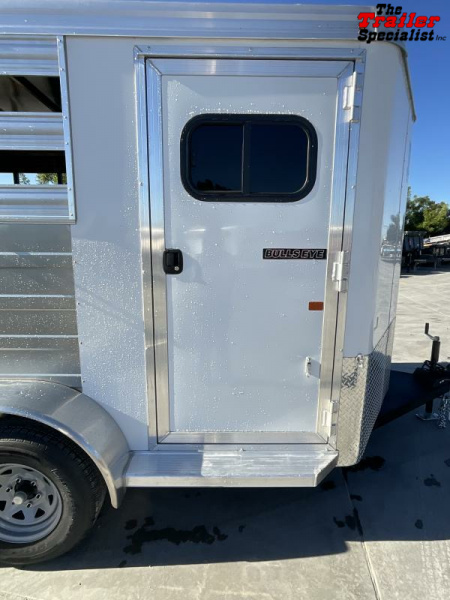 New 2023 Logan Coach 2 HORSE BULLSEYE COMBO BP Horse Trailer