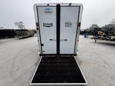 Used 2022 Logan Coach BULLSEYE 2 HORSE GN STRAIGHT LOAD Horse Trailer