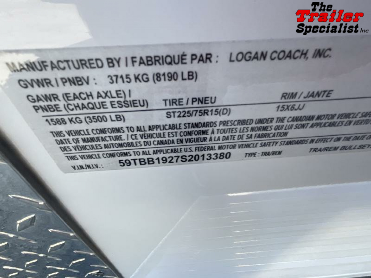 New 2025 Logan Coach BULLSEYE 2H BP STRAIGHT LOAD Horse Trailer