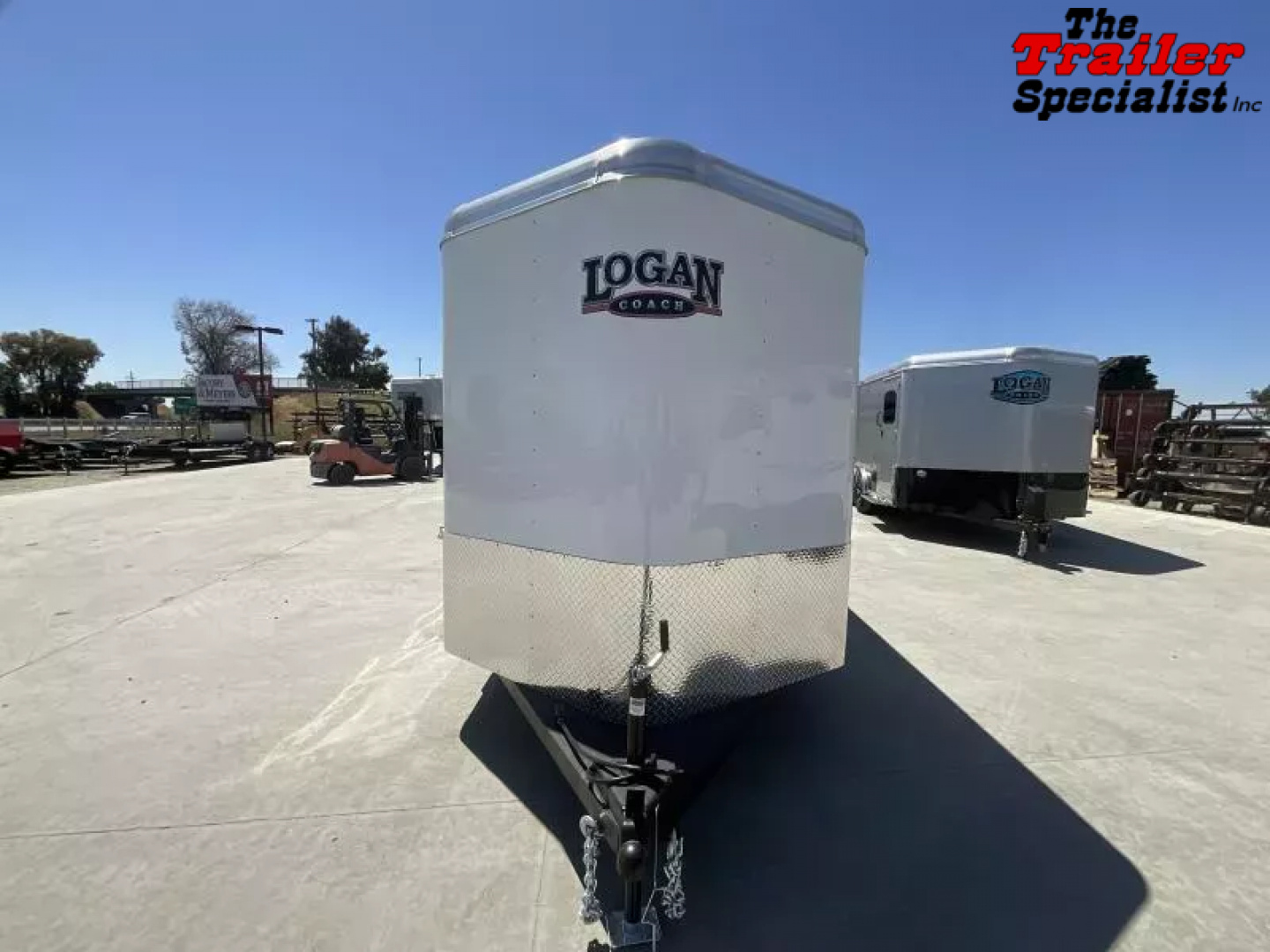 New 2025 Logan Coach 2 HORSE CROSSFIRE BP Horse Trailer