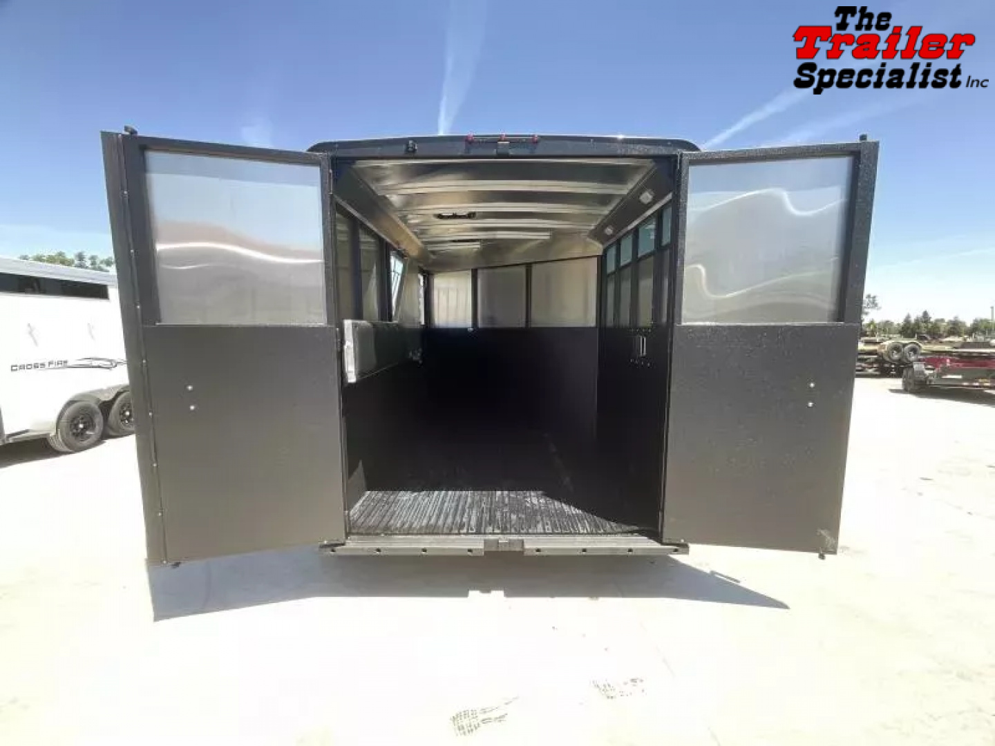 New 2025 Logan Coach 2 HORSE CROSSFIRE BP Horse Trailer