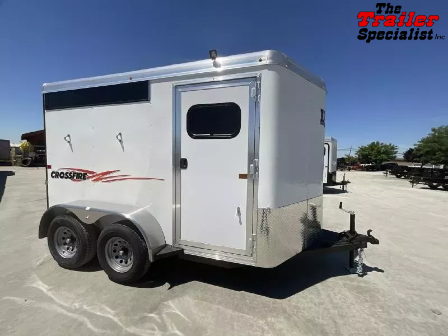 New 2025 Logan Coach 2 HORSE CROSSFIRE BP Horse Trailer