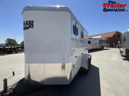 New 2025 Logan Coach 2 HORSE CROSSFIRE BP Horse Trailer