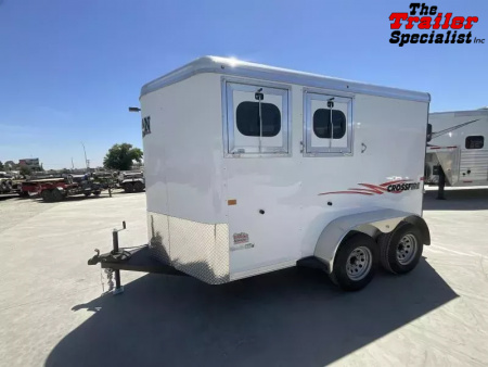 New 2025 Logan Coach 2 HORSE CROSSFIRE BP Horse Trailer