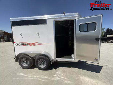New 2025 Logan Coach 2 HORSE CROSSFIRE BP Horse Trailer