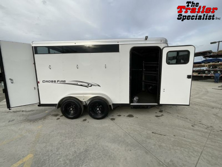 New 2025 Logan Coach 3 HORSE BUMPER PULL Horse Trailer