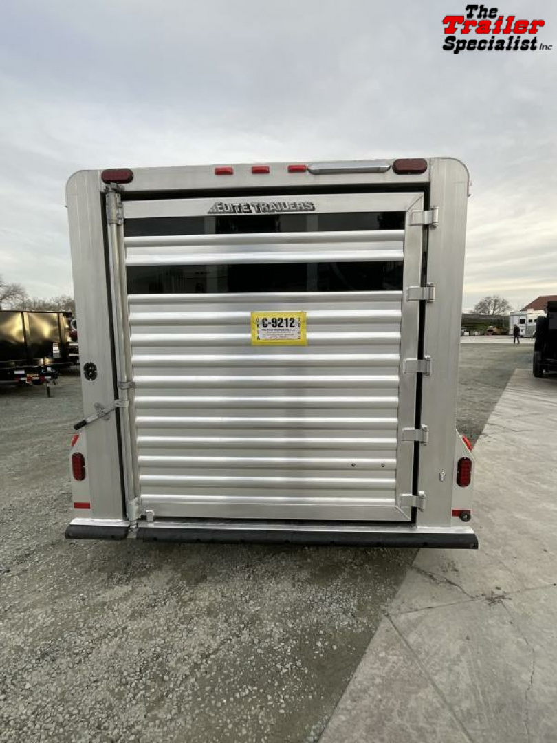 New 2023 Elite Trailers 2 HORSE BUMPERPULL Horse Trailer