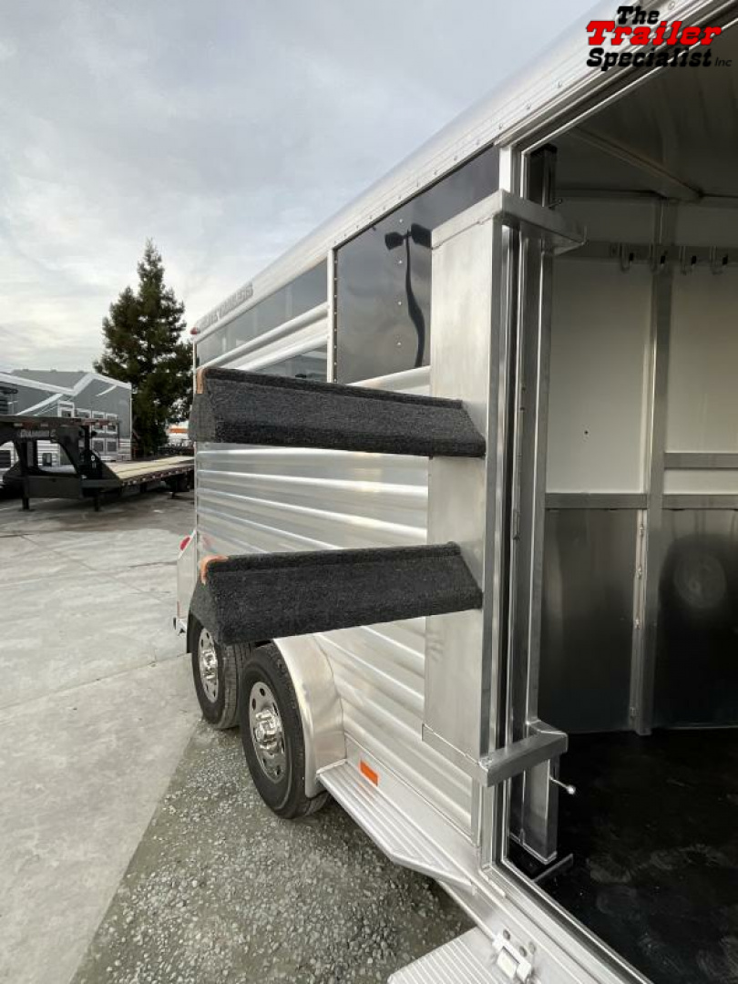 New 2023 Elite Trailers 2 HORSE BUMPERPULL Horse Trailer