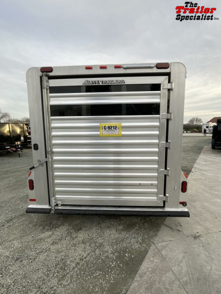 New 2023 Elite Trailers 2 HORSE BUMPERPULL Horse Trailer