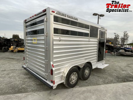 New 2023 Elite Trailers 2 HORSE BUMPERPULL Horse Trailer