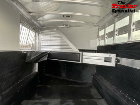 New 2023 Elite Trailers 2 HORSE BUMPERPULL Horse Trailer