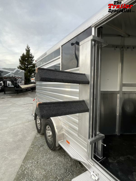 New 2023 Elite Trailers 2 HORSE BUMPERPULL Horse Trailer