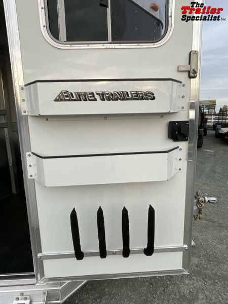 New 2023 Elite Trailers 2 HORSE BUMPERPULL Horse Trailer