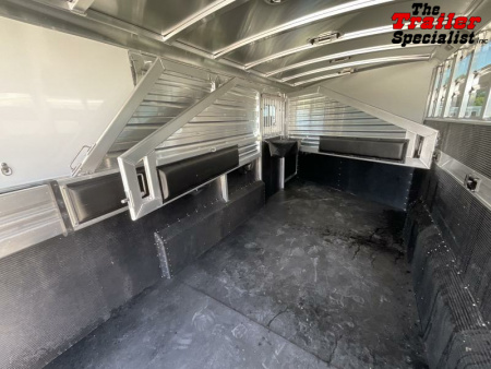 New 2024 Elite Trailers 4 HORSE GN Horse Trailer