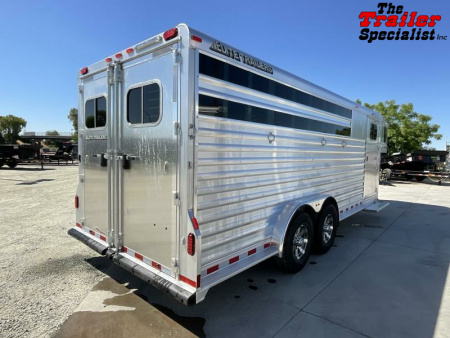 New 2024 Elite Trailers 4 HORSE GN Horse Trailer