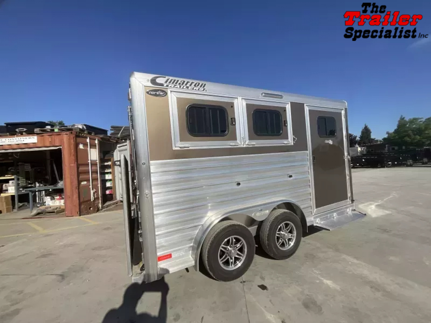 New 2025 Cimarron Trailers NORSTAR 2H BP SLANT Horse Trailer