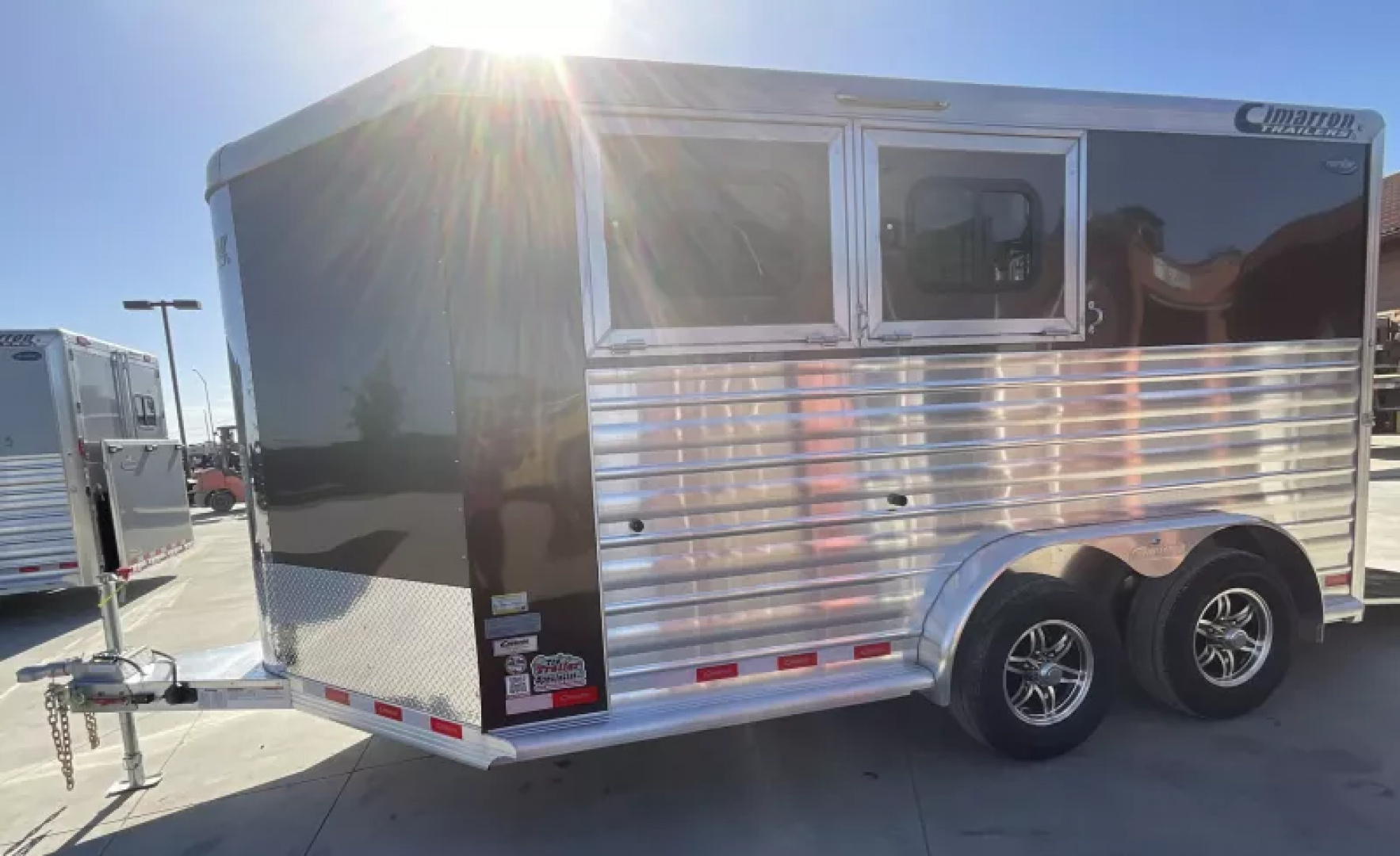 New 2025 Cimarron Trailers NORSTAR 2H BP SLANT Horse Trailer