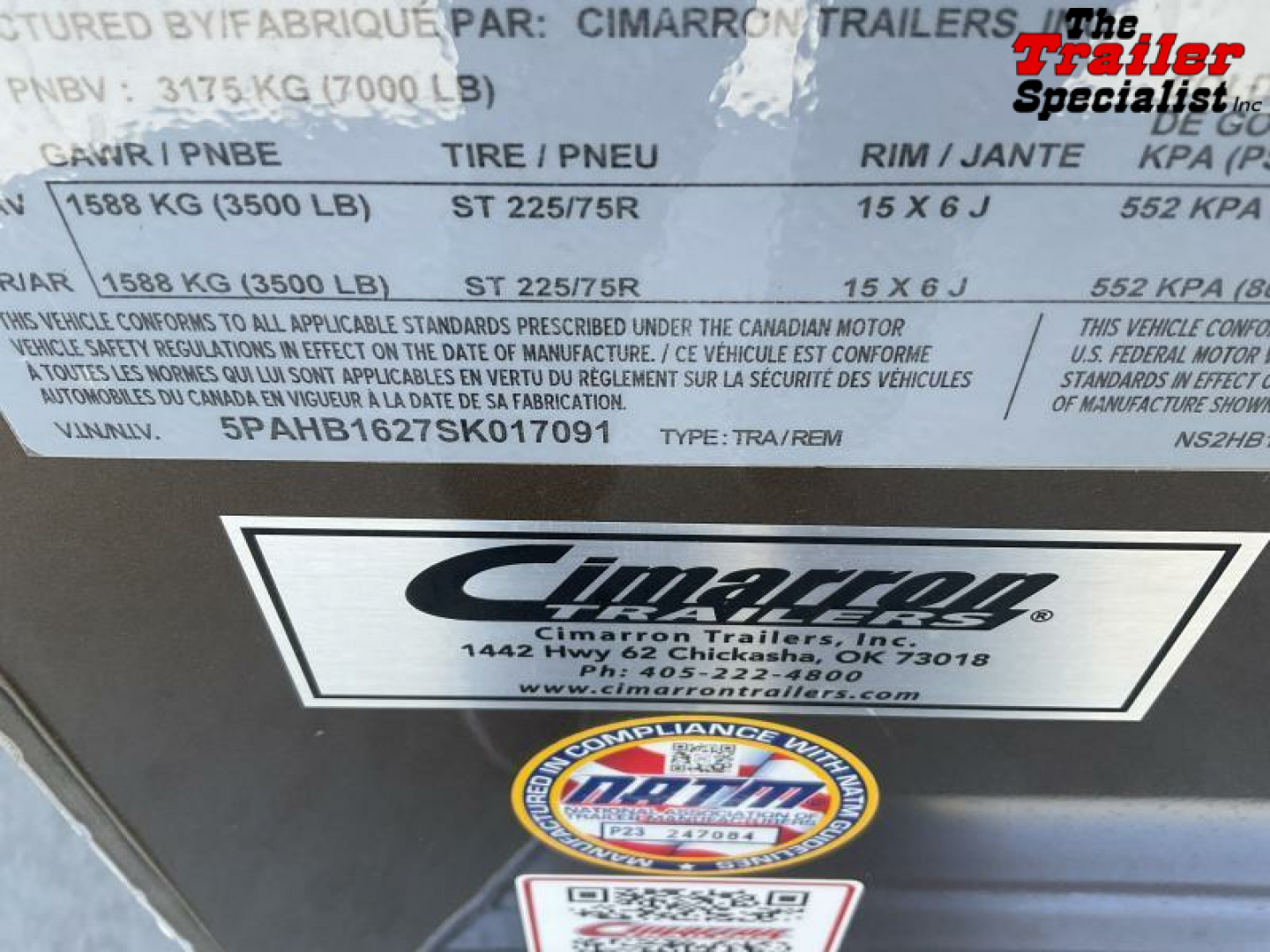 New 2025 Cimarron Trailers NORSTAR 2H BP SLANT Horse Trailer