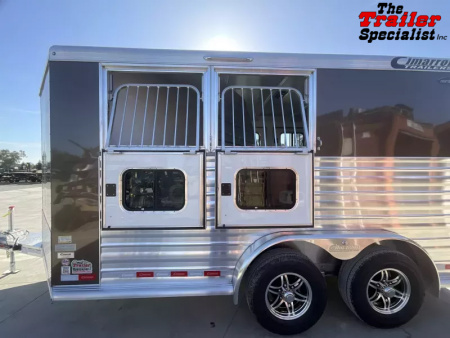 New 2025 Cimarron Trailers NORSTAR 2H BP SLANT Horse Trailer