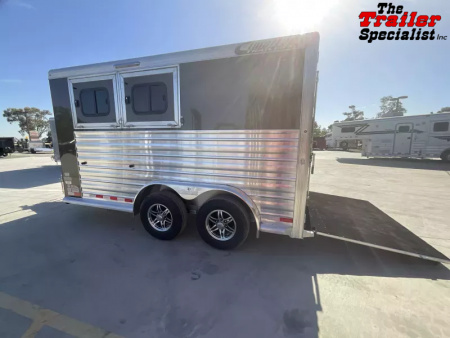 New 2025 Cimarron Trailers NORSTAR 2H BP SLANT Horse Trailer