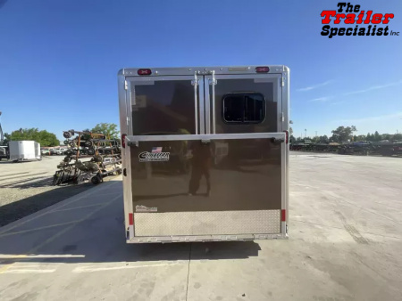 New 2025 Cimarron Trailers NORSTAR 2H BP SLANT Horse Trailer
