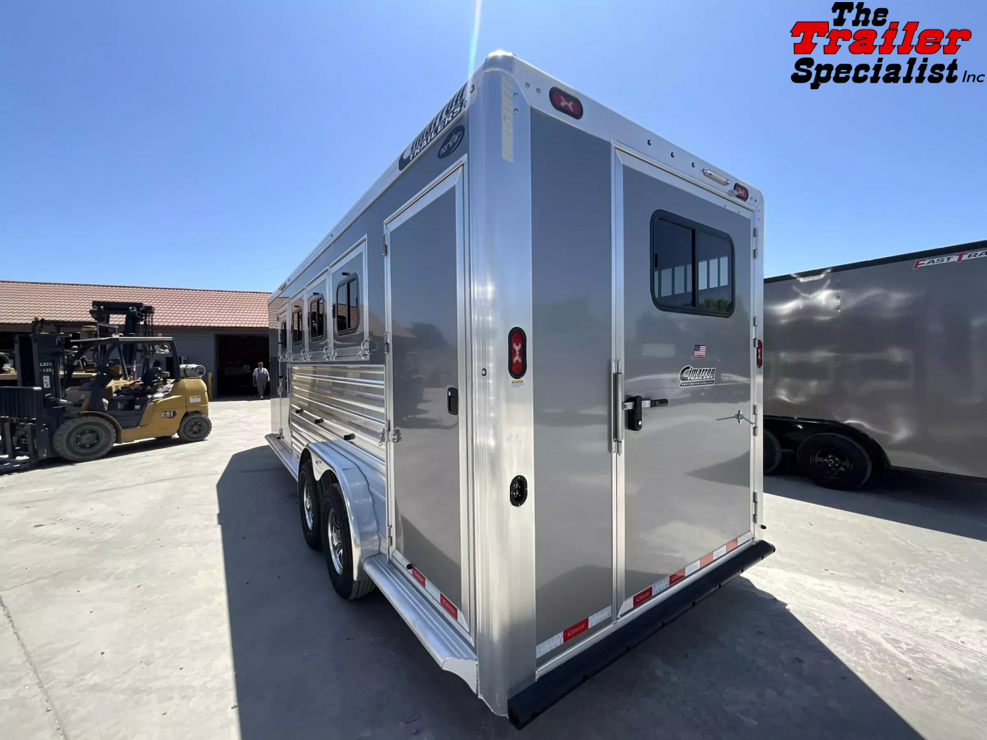New 2026 Cimarron Trailers 4 HORSE SLANT GN Horse Trailer